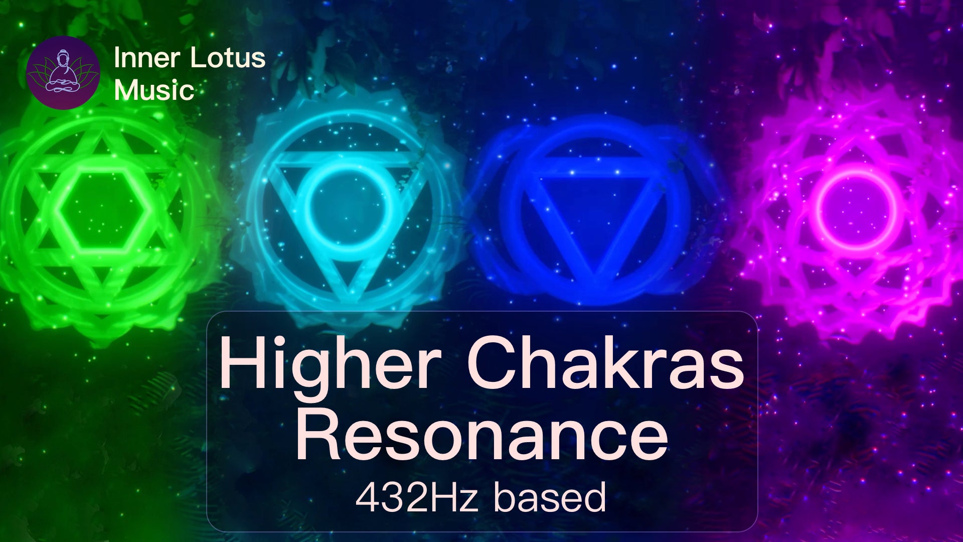 Higher Chakras Resonance | 432Hz based Meditation Music