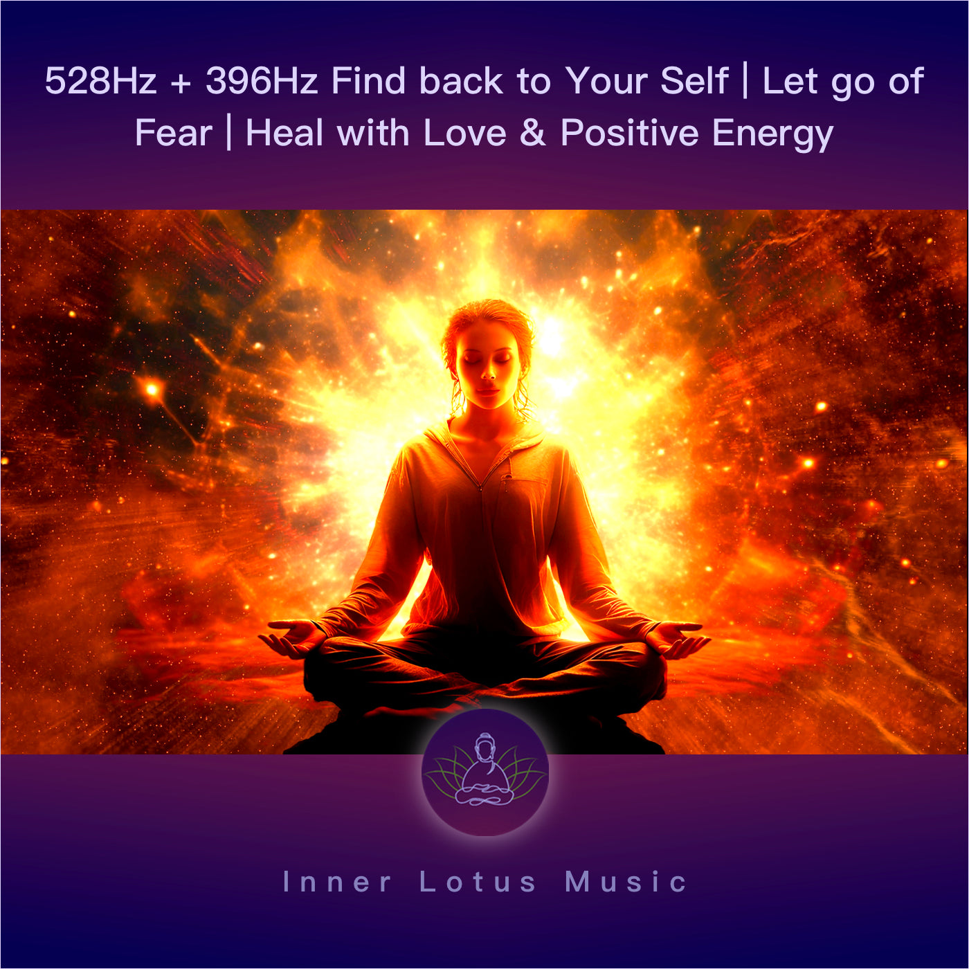 528Hz + 396Hz Find back to Your Self | Let go of Fear | Heal with Love & Positive Energy