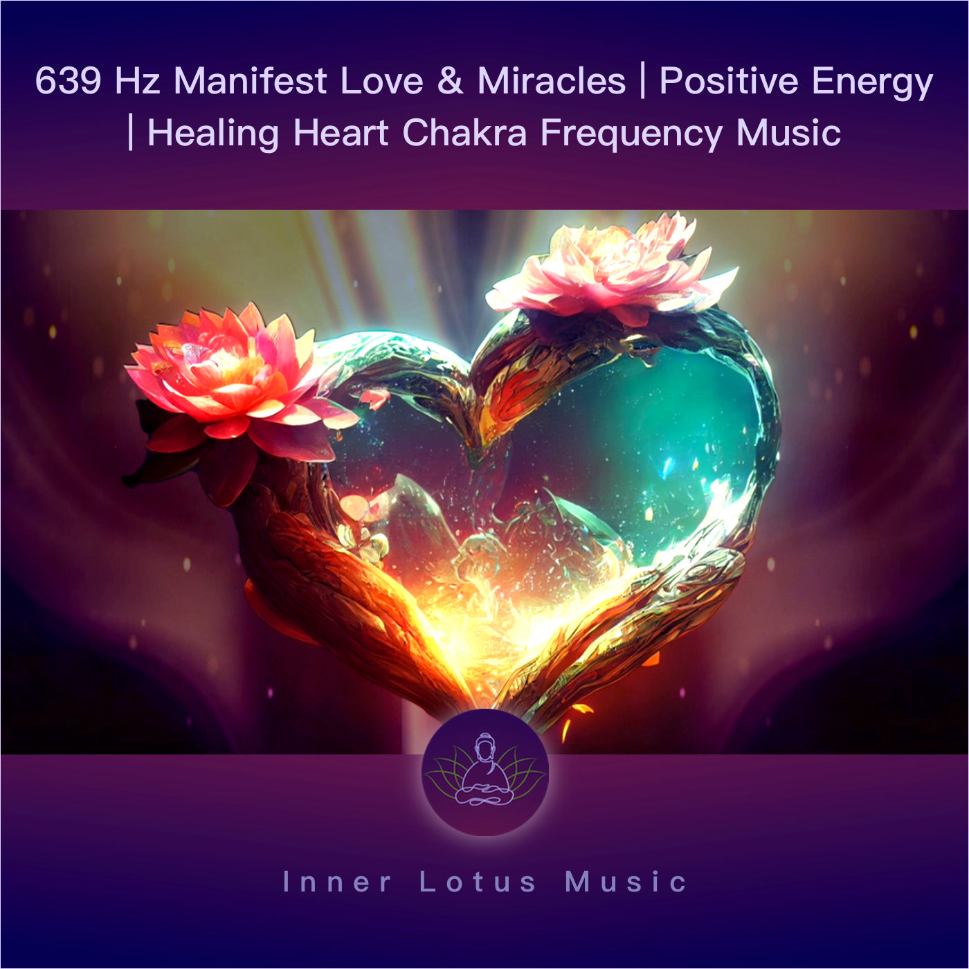 639 Hz Manifest Love & Miracles Positive Energy Healing Heart Chakra Frequency Meditation Music