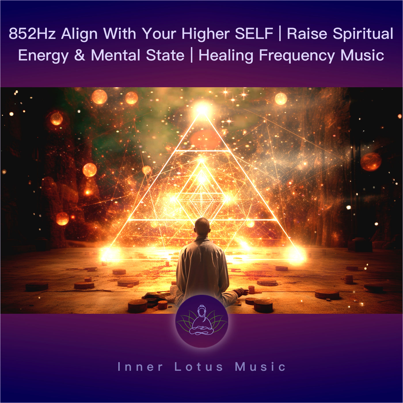 852Hz Tu YO Superior | Despierta tu Espíritu y tu Energía Espiritual | Música para Meditación, Sueño