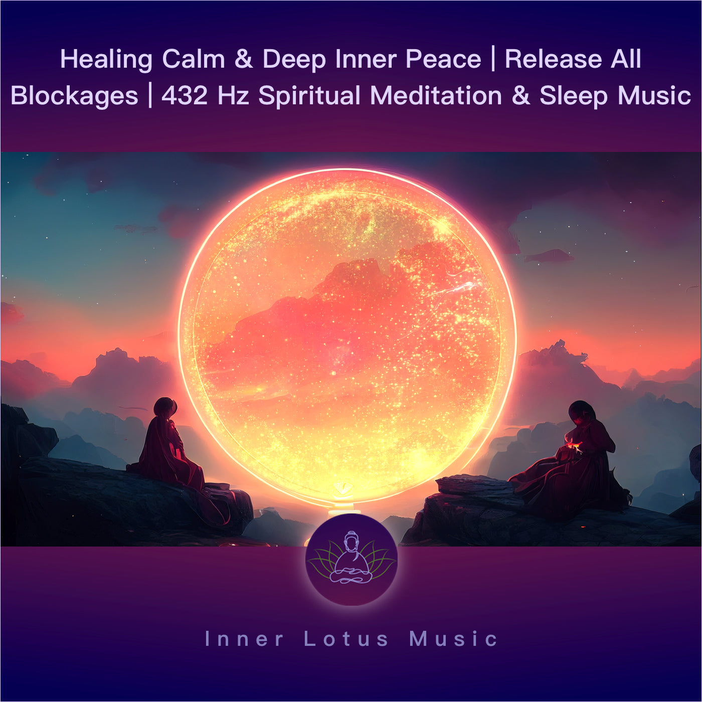 Healing Calm & Deep Inner Peace | Release All Blockages | 432 Hz Spiritual Meditation & Sleep Music