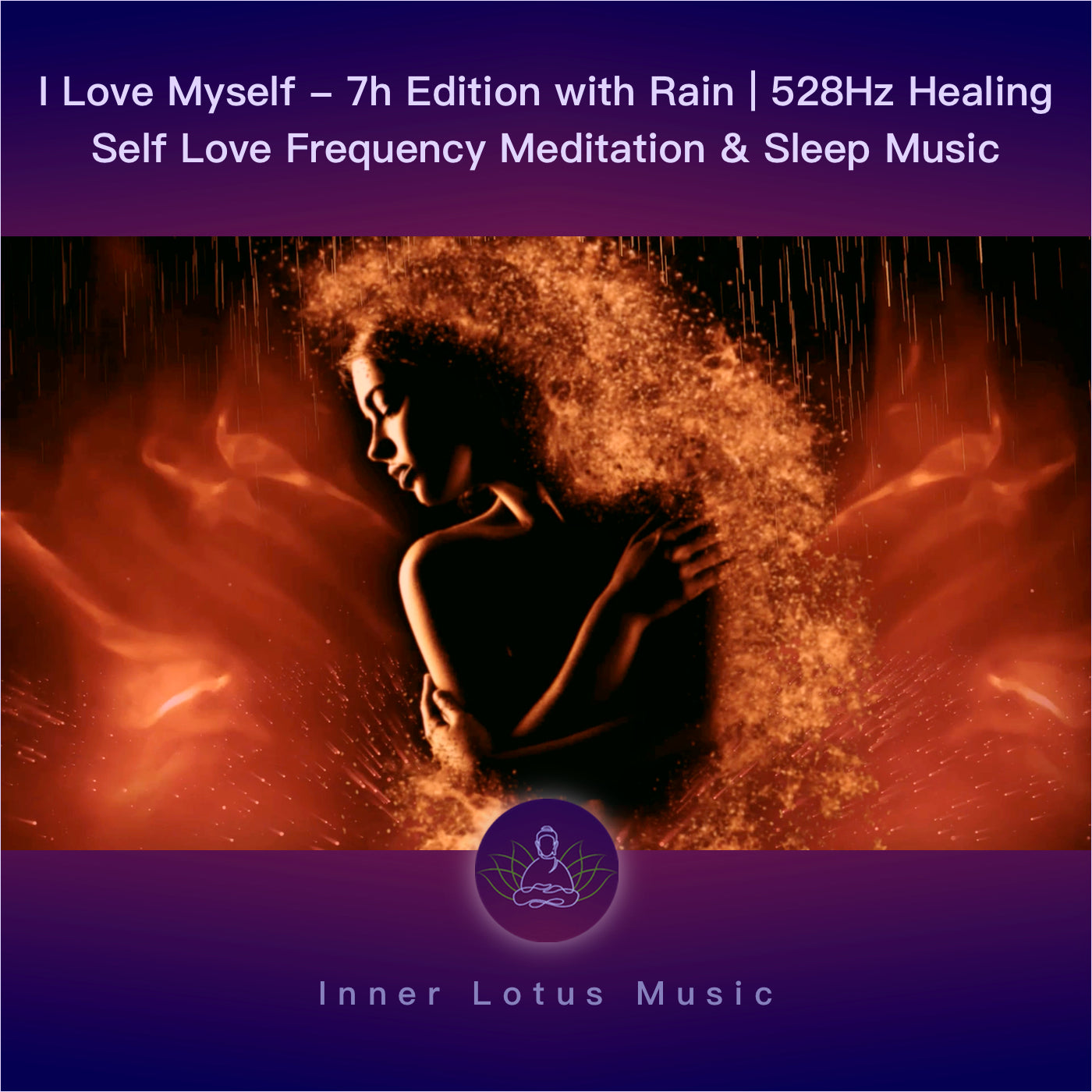 I Love Myself - 7h Edition with Rain | 528Hz Healing Self Love Frequency Meditation & Sleep Music