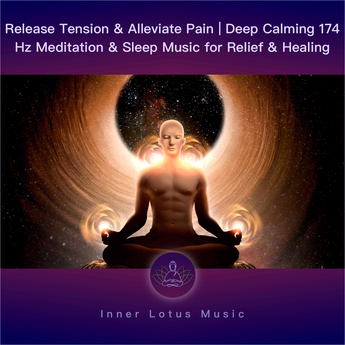Release Tension & Alleviate Pain | Deep Calming 174 Hz Meditation & Sleep Music for Relief & Healing