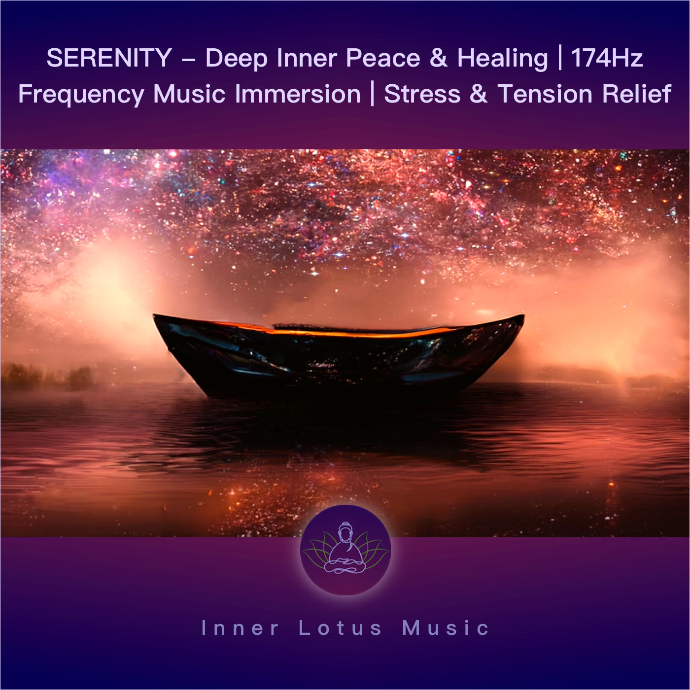 SERENITY - Deep Inner Peace & Healing | 174Hz Frequency Music Immersion | Stress & Tension Relief