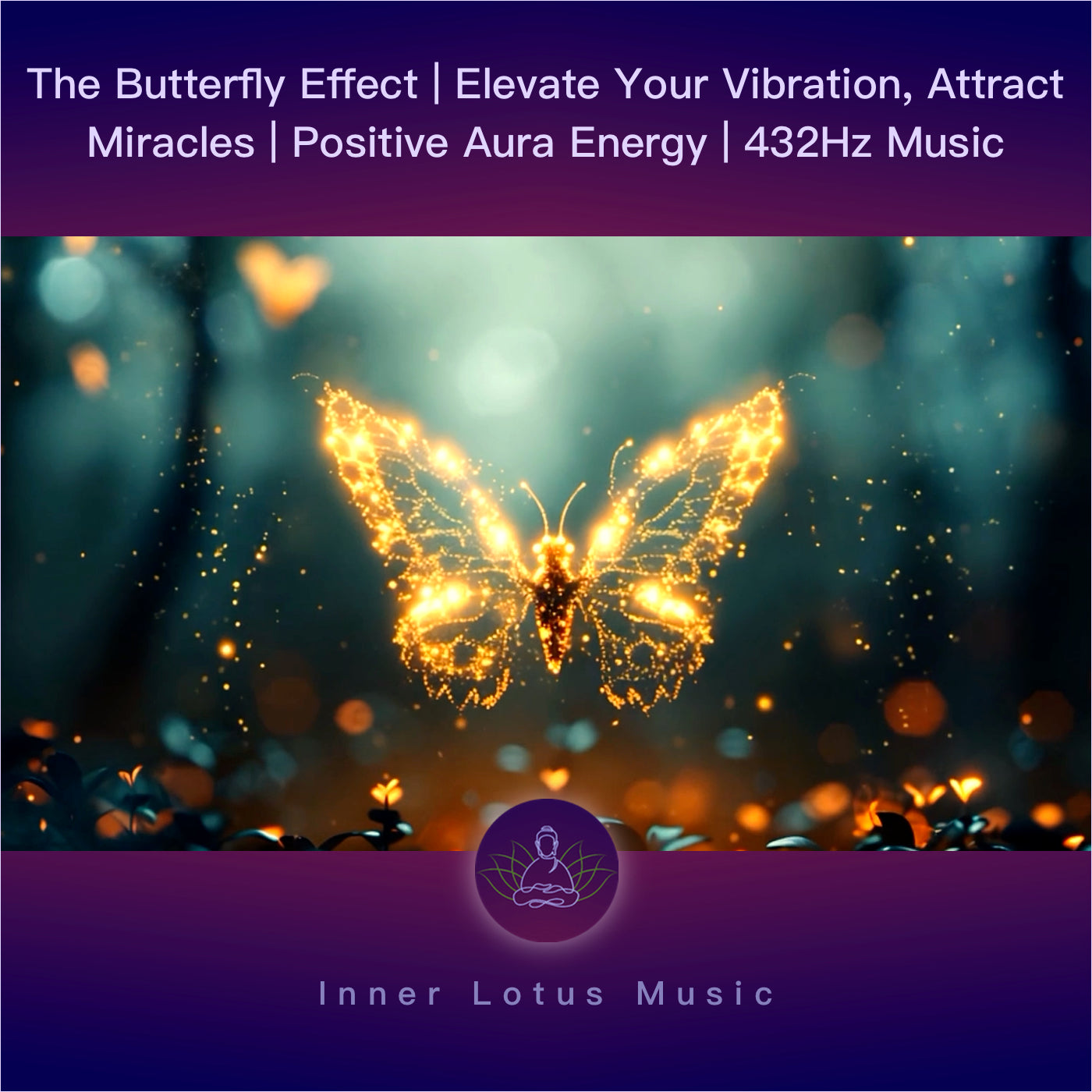 L’Effet Papillon | Élève ta Vibration, Attire les Miracles | Énergie Aura Positive | Musique 432Hz