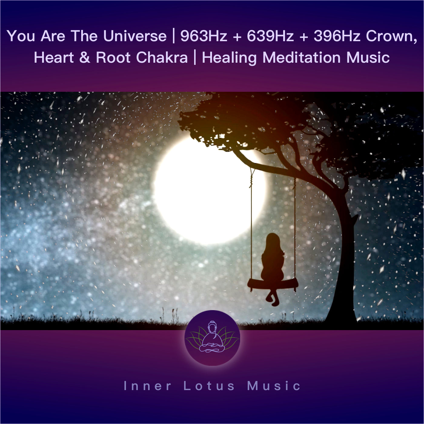 Du Bist Das Universum | 963Hz + 639Hz + 396Hz | Kronen-, Herz- & Wurzel Chakra | Meditation & Schlaf